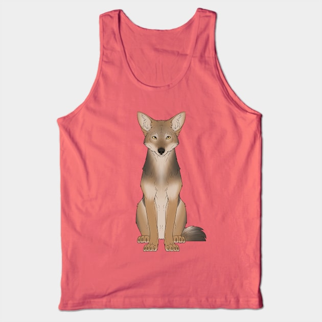 Coyote Tank Top by ZTheCrazed